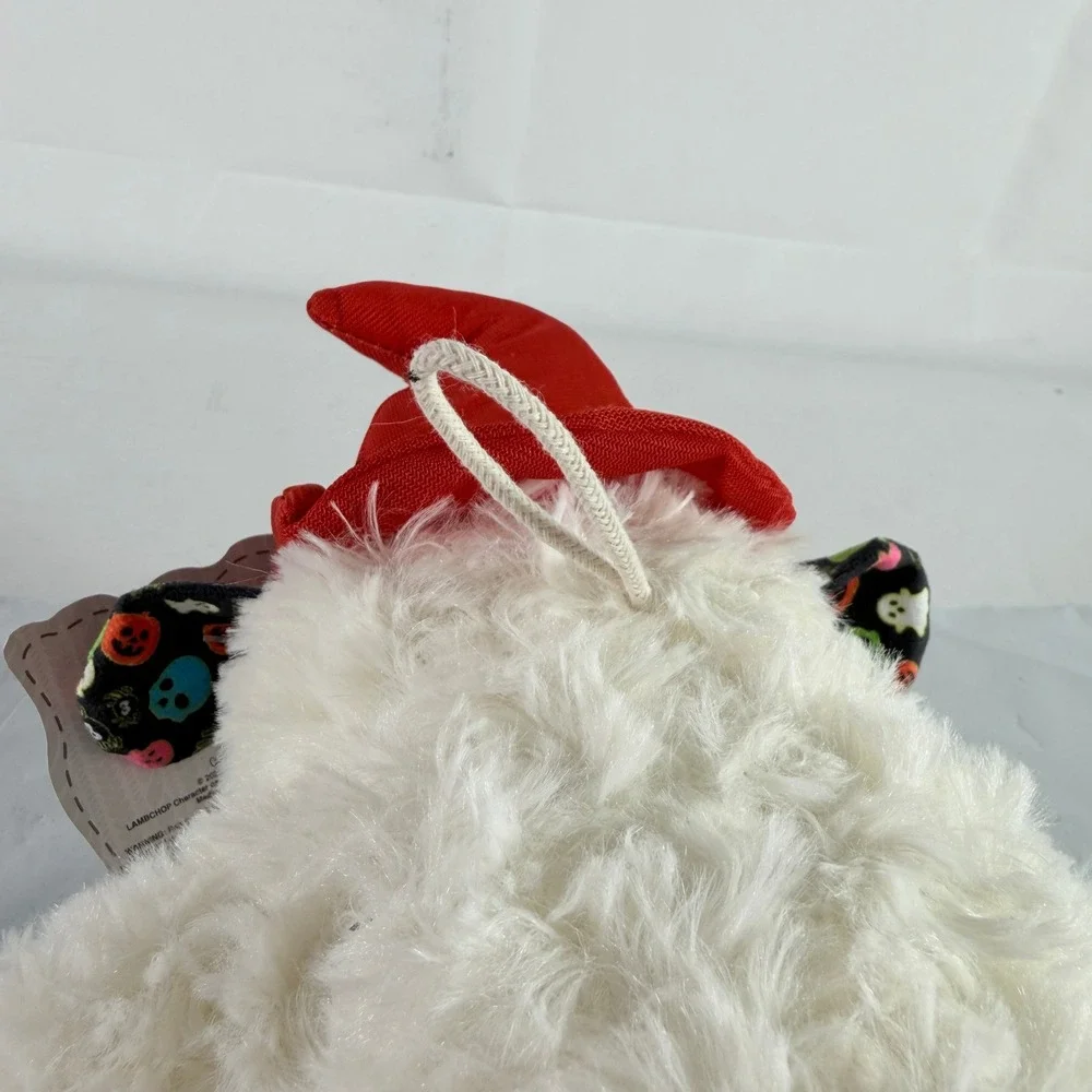 Multipet Lamb Chop Limited Edition Halloween Dog Toy Skull Pumpkin Witch Hat NWT